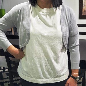 New With Tags Urban CoCo Women's Cropped Cardigan V-Neck  3/4 Sleeve